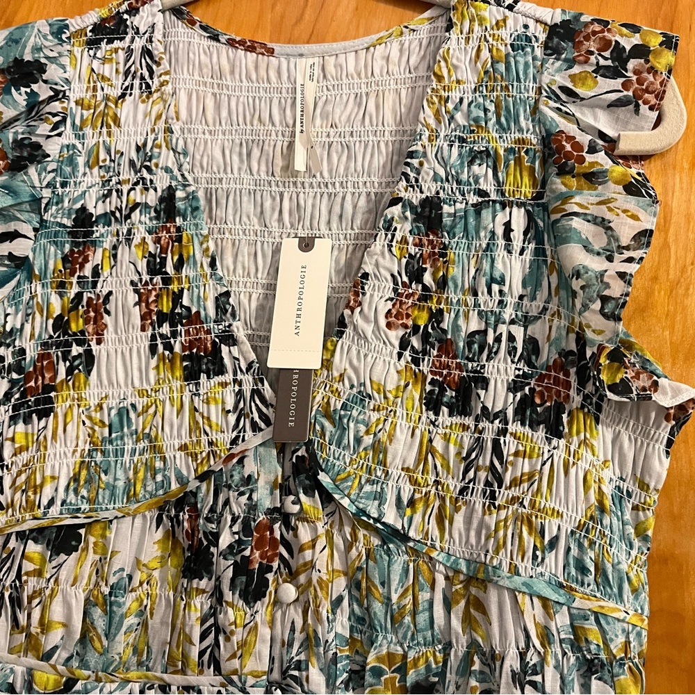 Anthropologie maxi dress